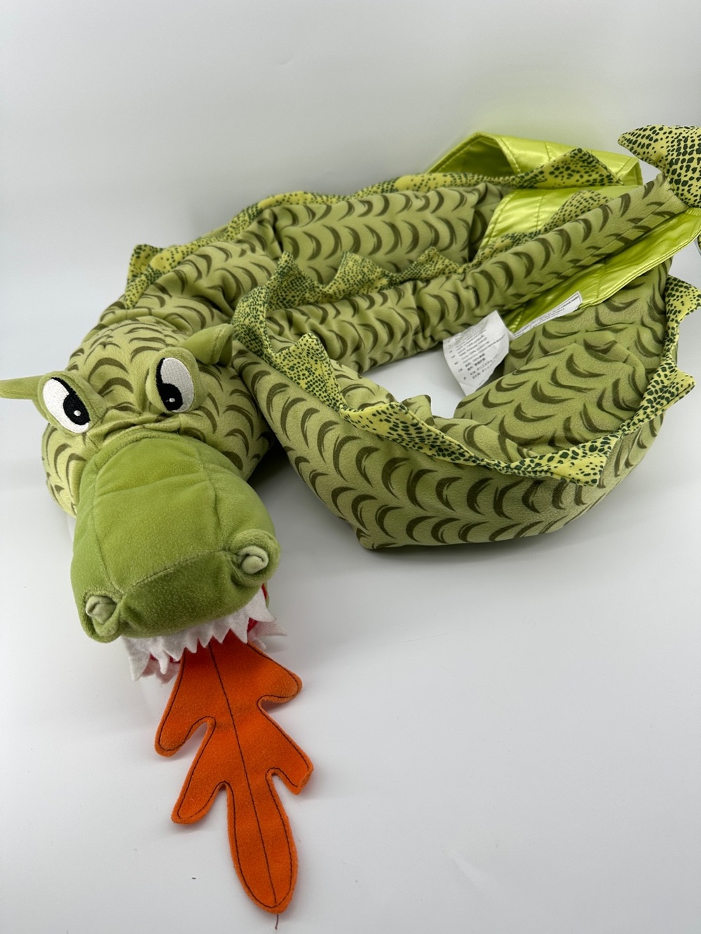 IKEA Minnen Drake Winged Fire Dragon Plush 72"